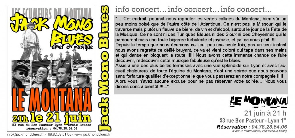 MONTANA invitation JUIN 2014